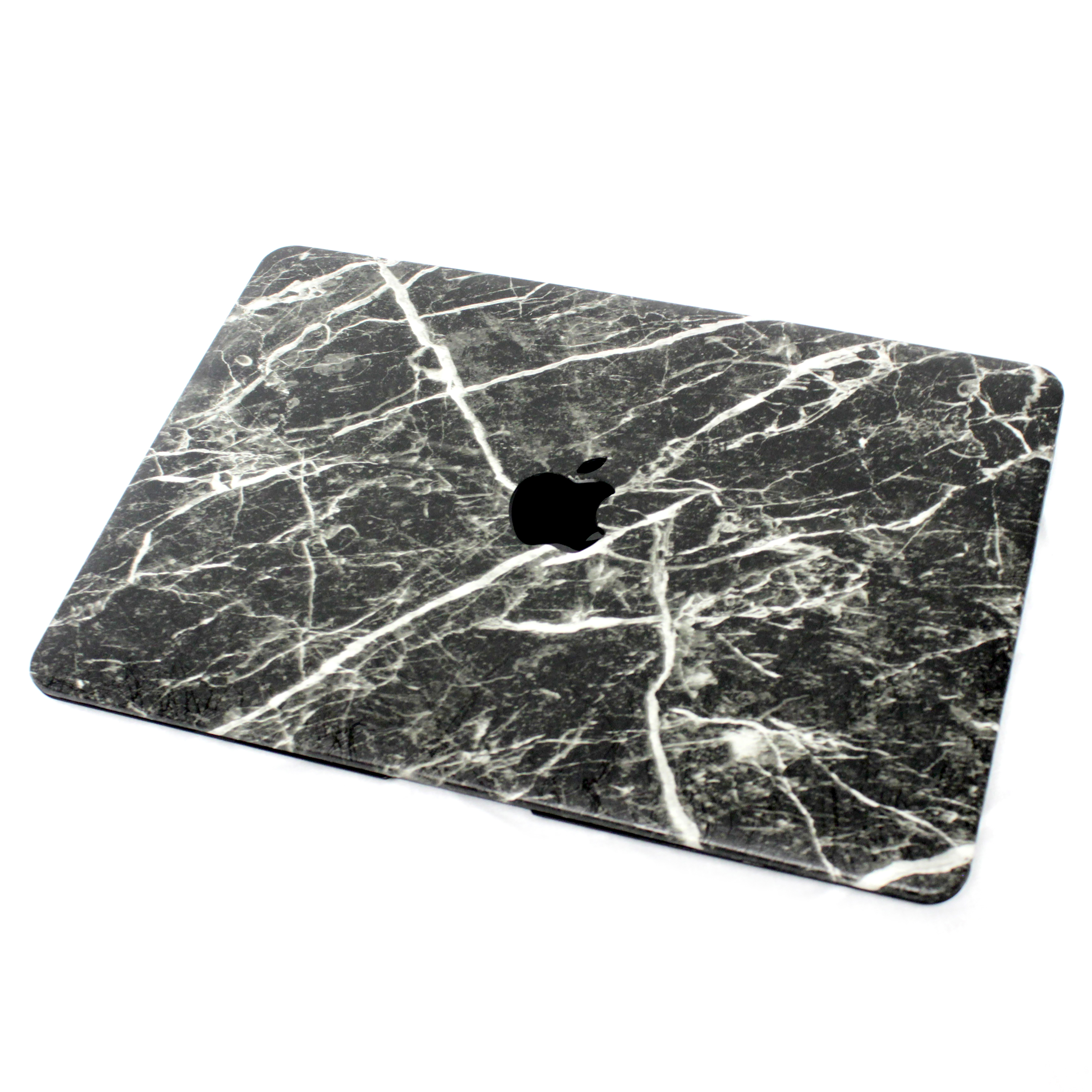 DTangLsm Rubberized Plastic Hard Shell Cover for Newest MacBook Pro 15 Case Model A1990 A1707 Triangle Marble 